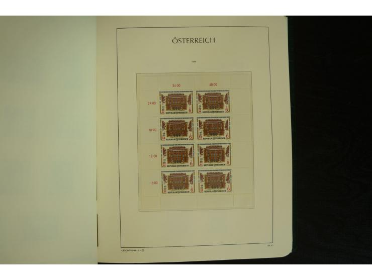 1945/2004, postfrische kpl. Sammlung mit Mi.-Nr. 772-75B, 772-75 KLB, VI-VII (Fotoattest Raybaudi) etc.