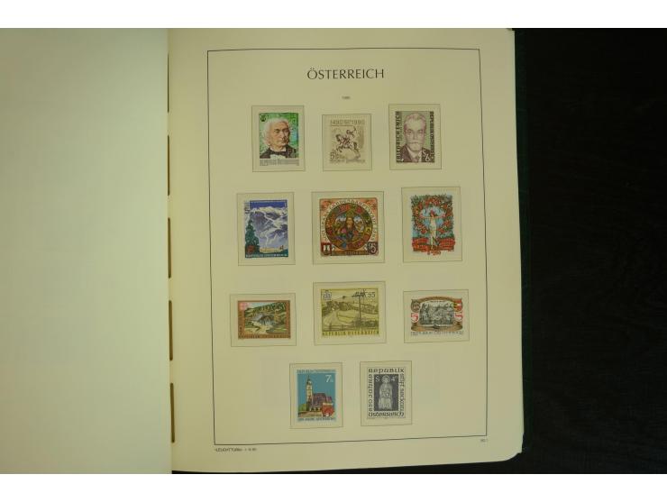 1945/2004, postfrische kpl. Sammlung mit Mi.-Nr. 772-75B, 772-75 KLB, VI-VII (Fotoattest Raybaudi) etc.