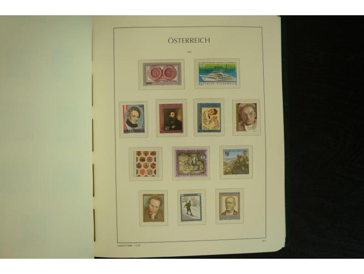 1945/2004, postfrische kpl. Sammlung mit Mi.-Nr. 772-75B, 772-75 KLB, VI-VII (Fotoattest Raybaudi) etc.