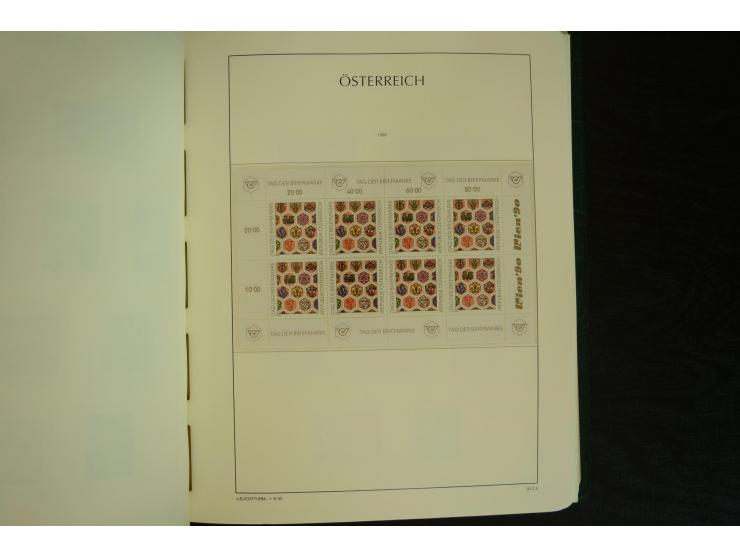 1945/2004, postfrische kpl. Sammlung mit Mi.-Nr. 772-75B, 772-75 KLB, VI-VII (Fotoattest Raybaudi) etc.