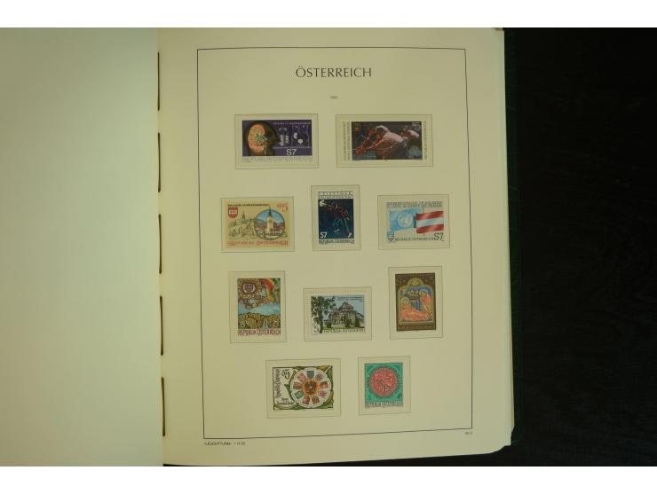 1945/2004, postfrische kpl. Sammlung mit Mi.-Nr. 772-75B, 772-75 KLB, VI-VII (Fotoattest Raybaudi) etc.