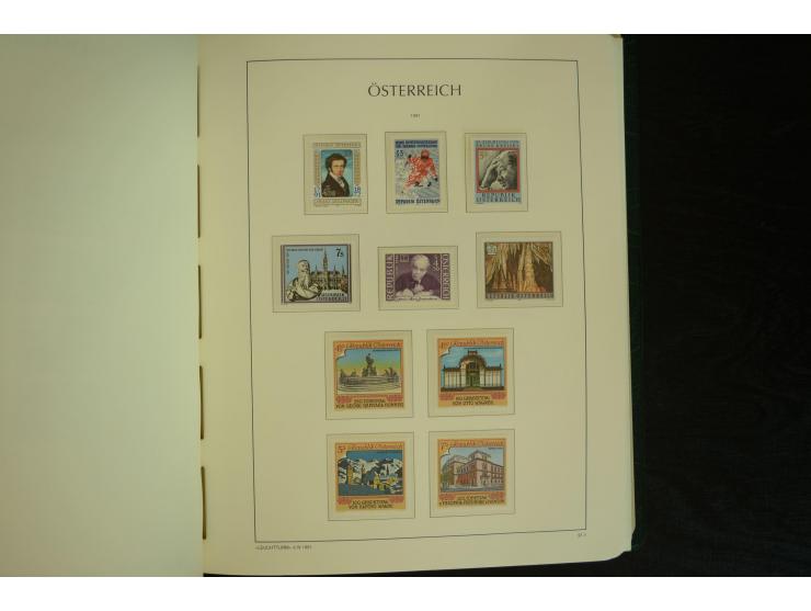 1945/2004, postfrische kpl. Sammlung mit Mi.-Nr. 772-75B, 772-75 KLB, VI-VII (Fotoattest Raybaudi) etc.