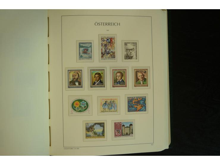 1945/2004, postfrische kpl. Sammlung mit Mi.-Nr. 772-75B, 772-75 KLB, VI-VII (Fotoattest Raybaudi) etc.