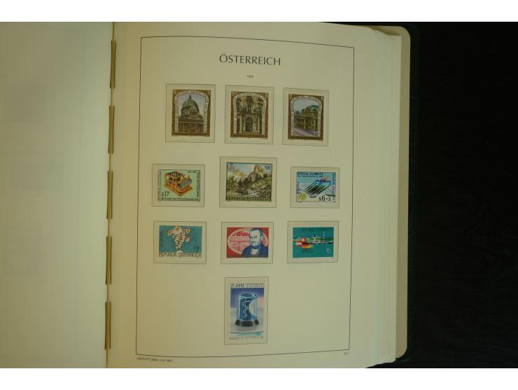 1945/2004, postfrische kpl. Sammlung mit Mi.-Nr. 772-75B, 772-75 KLB, VI-VII (Fotoattest Raybaudi) etc.