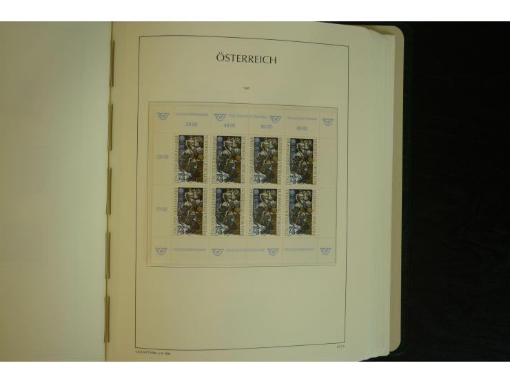 1945/2004, postfrische kpl. Sammlung mit Mi.-Nr. 772-75B, 772-75 KLB, VI-VII (Fotoattest Raybaudi) etc.