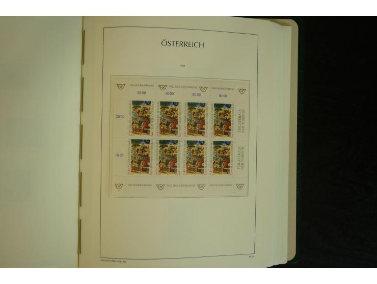 1945/2004, postfrische kpl. Sammlung mit Mi.-Nr. 772-75B, 772-75 KLB, VI-VII (Fotoattest Raybaudi) etc.