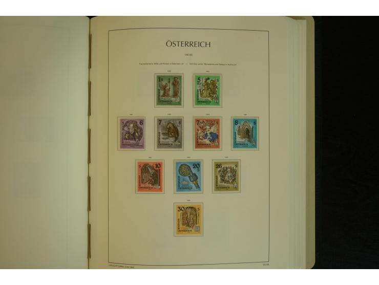 1945/2004, postfrische kpl. Sammlung mit Mi.-Nr. 772-75B, 772-75 KLB, VI-VII (Fotoattest Raybaudi) etc.