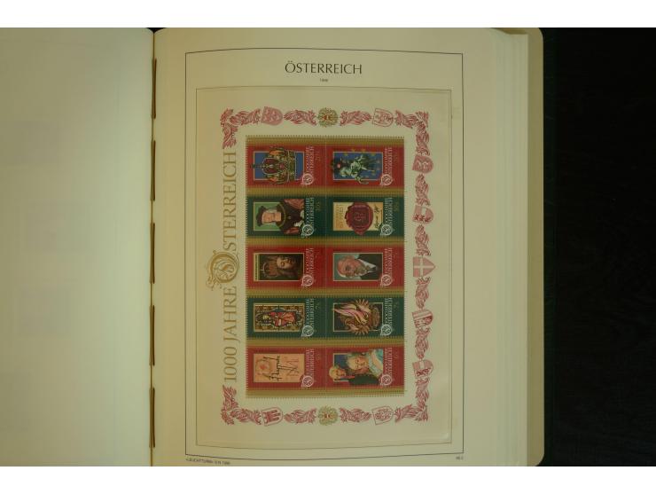 1945/2004, postfrische kpl. Sammlung mit Mi.-Nr. 772-75B, 772-75 KLB, VI-VII (Fotoattest Raybaudi) etc.
