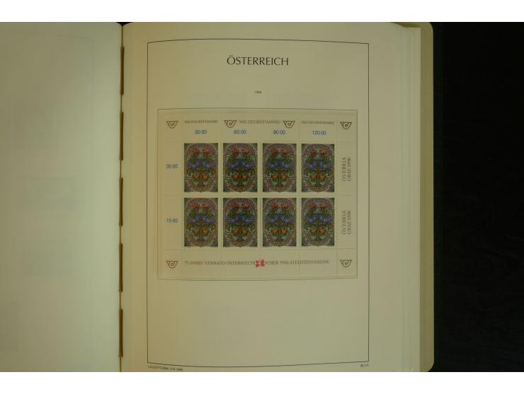 1945/2004, postfrische kpl. Sammlung mit Mi.-Nr. 772-75B, 772-75 KLB, VI-VII (Fotoattest Raybaudi) etc.