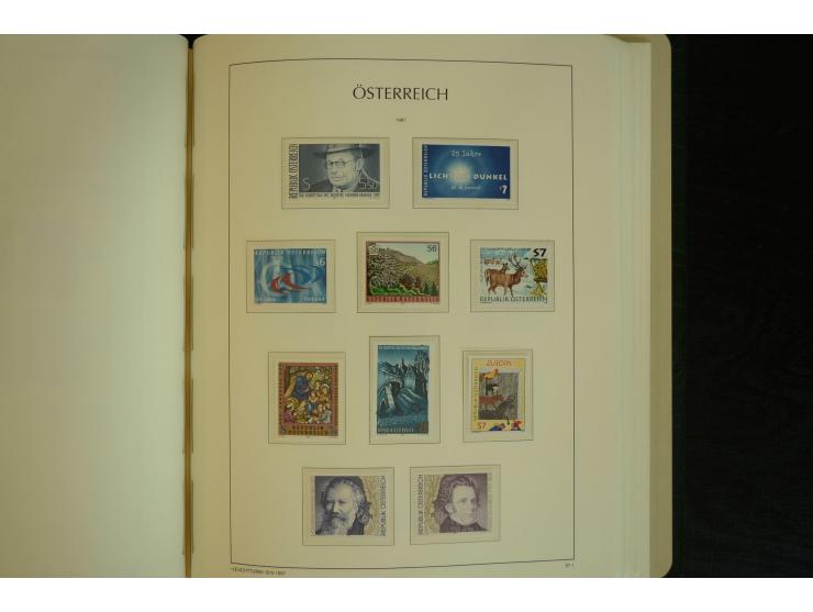 1945/2004, postfrische kpl. Sammlung mit Mi.-Nr. 772-75B, 772-75 KLB, VI-VII (Fotoattest Raybaudi) etc.
