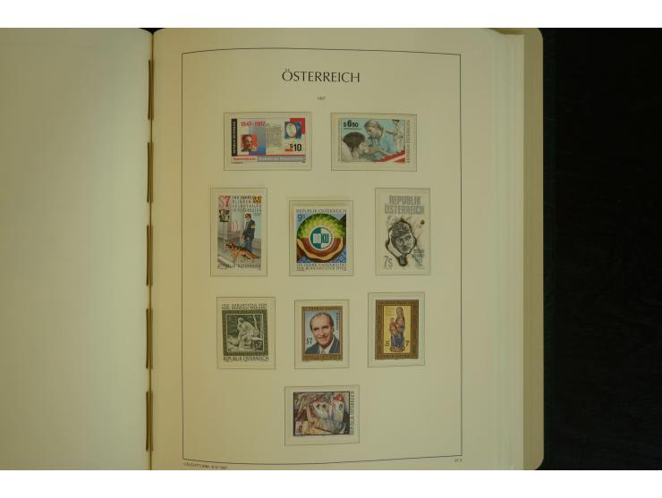 1945/2004, postfrische kpl. Sammlung mit Mi.-Nr. 772-75B, 772-75 KLB, VI-VII (Fotoattest Raybaudi) etc.