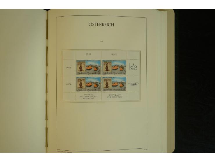 1945/2004, postfrische kpl. Sammlung mit Mi.-Nr. 772-75B, 772-75 KLB, VI-VII (Fotoattest Raybaudi) etc.