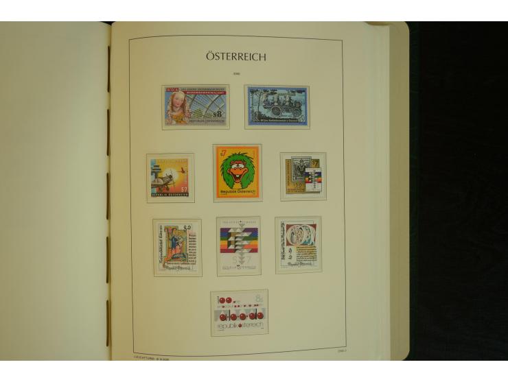 1945/2004, postfrische kpl. Sammlung mit Mi.-Nr. 772-75B, 772-75 KLB, VI-VII (Fotoattest Raybaudi) etc.