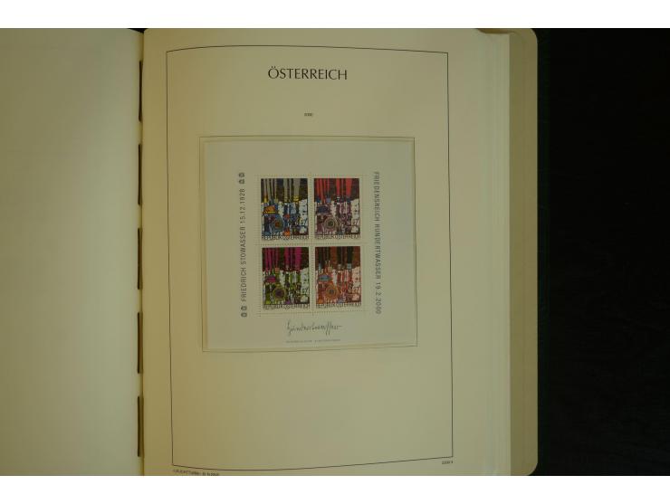 1945/2004, postfrische kpl. Sammlung mit Mi.-Nr. 772-75B, 772-75 KLB, VI-VII (Fotoattest Raybaudi) etc.