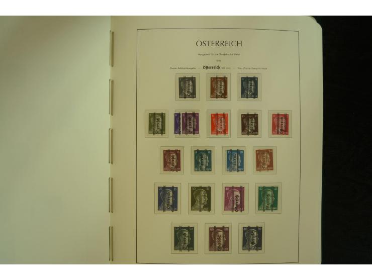 1945/2004, postfrische kpl. Sammlung mit Mi.-Nr. 772-75B, 772-75 KLB, VI-VII (Fotoattest Raybaudi) etc.