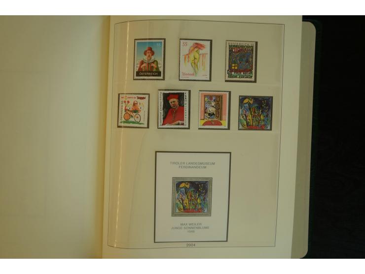 1945/2004, postfrische kpl. Sammlung mit Mi.-Nr. 772-75B, 772-75 KLB, VI-VII (Fotoattest Raybaudi) etc.