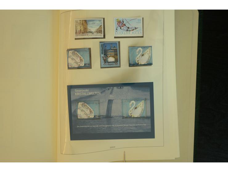 1945/2004, postfrische kpl. Sammlung mit Mi.-Nr. 772-75B, 772-75 KLB, VI-VII (Fotoattest Raybaudi) etc.