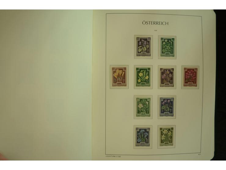 1945/2004, postfrische kpl. Sammlung mit Mi.-Nr. 772-75B, 772-75 KLB, VI-VII (Fotoattest Raybaudi) etc.