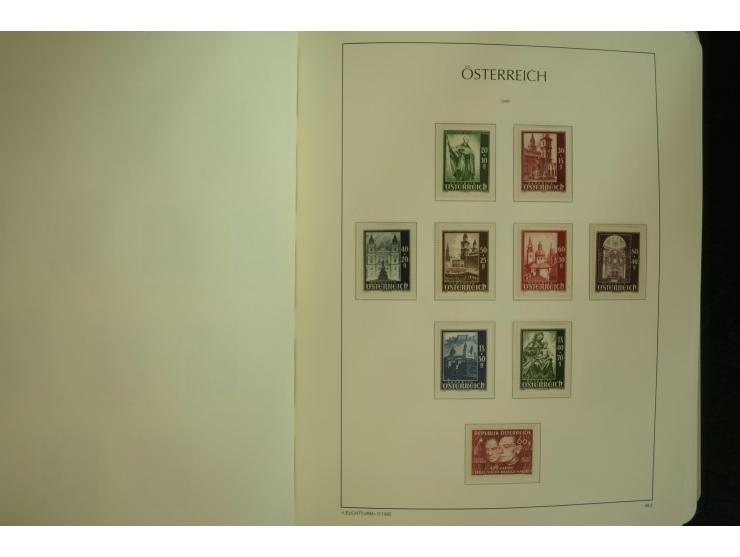 1945/2004, postfrische kpl. Sammlung mit Mi.-Nr. 772-75B, 772-75 KLB, VI-VII (Fotoattest Raybaudi) etc.
