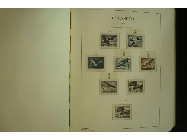 1945/2004, postfrische kpl. Sammlung mit Mi.-Nr. 772-75B, 772-75 KLB, VI-VII (Fotoattest Raybaudi) etc.