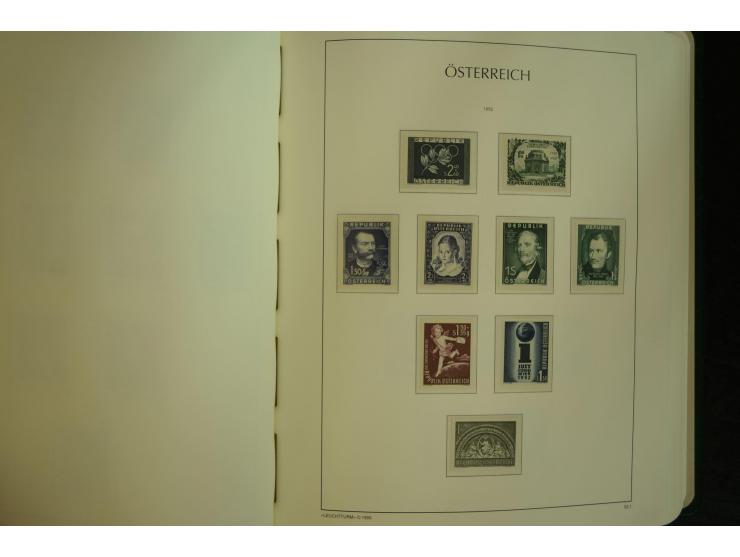 1945/2004, postfrische kpl. Sammlung mit Mi.-Nr. 772-75B, 772-75 KLB, VI-VII (Fotoattest Raybaudi) etc.