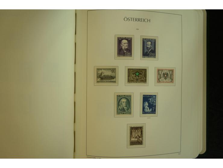 1945/2004, postfrische kpl. Sammlung mit Mi.-Nr. 772-75B, 772-75 KLB, VI-VII (Fotoattest Raybaudi) etc.