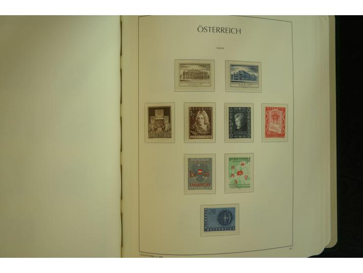 1945/2004, postfrische kpl. Sammlung mit Mi.-Nr. 772-75B, 772-75 KLB, VI-VII (Fotoattest Raybaudi) etc.