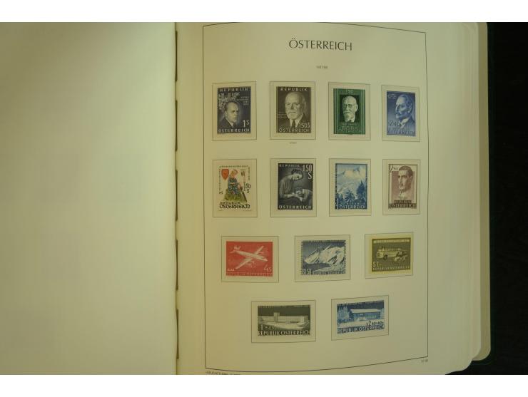 1945/2004, postfrische kpl. Sammlung mit Mi.-Nr. 772-75B, 772-75 KLB, VI-VII (Fotoattest Raybaudi) etc.