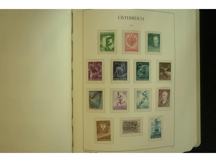 1945/2004, postfrische kpl. Sammlung mit Mi.-Nr. 772-75B, 772-75 KLB, VI-VII (Fotoattest Raybaudi) etc.