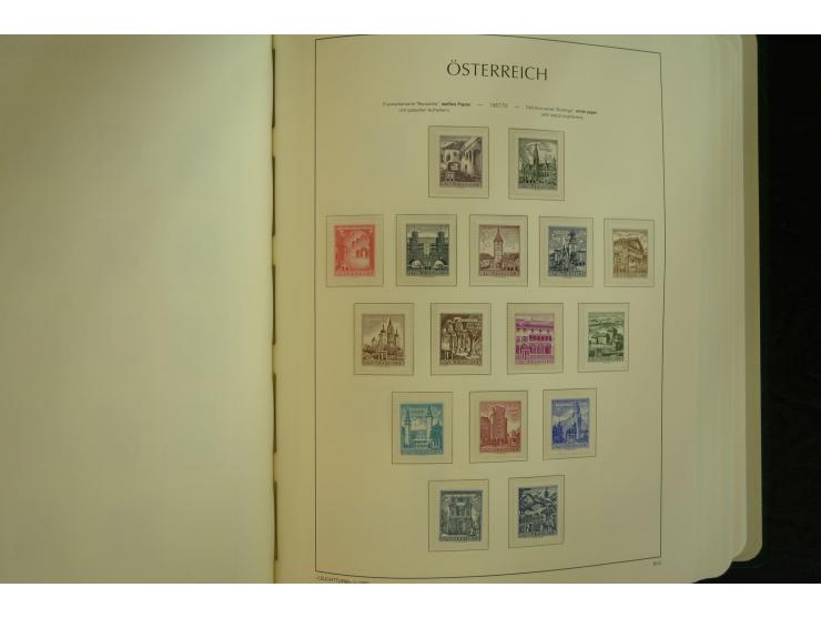 1945/2004, postfrische kpl. Sammlung mit Mi.-Nr. 772-75B, 772-75 KLB, VI-VII (Fotoattest Raybaudi) etc.
