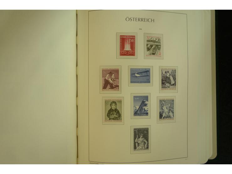 1945/2004, postfrische kpl. Sammlung mit Mi.-Nr. 772-75B, 772-75 KLB, VI-VII (Fotoattest Raybaudi) etc.