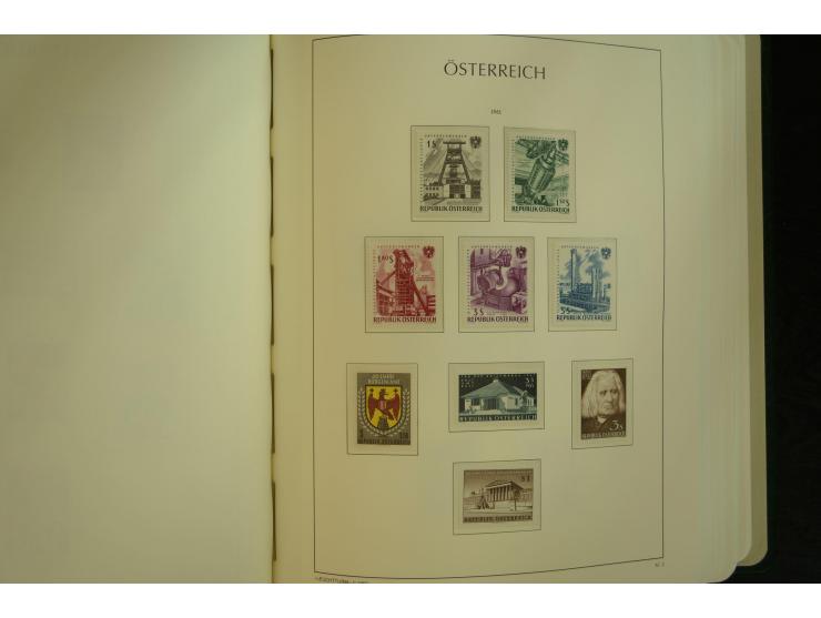 1945/2004, postfrische kpl. Sammlung mit Mi.-Nr. 772-75B, 772-75 KLB, VI-VII (Fotoattest Raybaudi) etc.