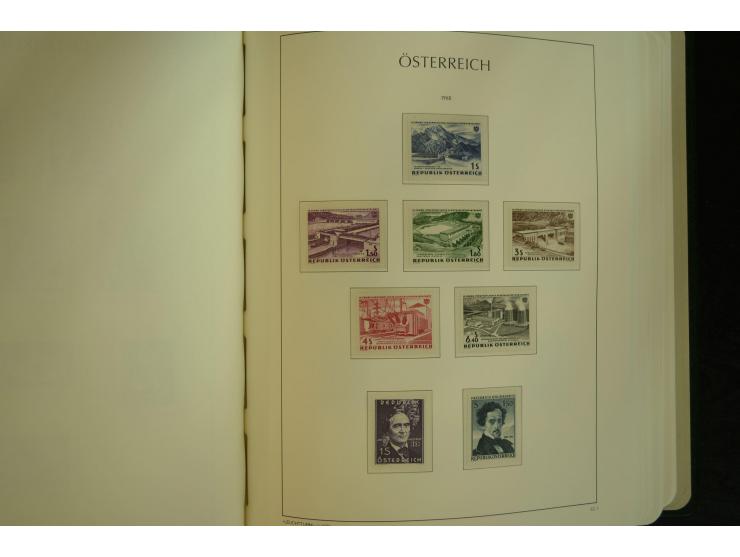 1945/2004, postfrische kpl. Sammlung mit Mi.-Nr. 772-75B, 772-75 KLB, VI-VII (Fotoattest Raybaudi) etc.