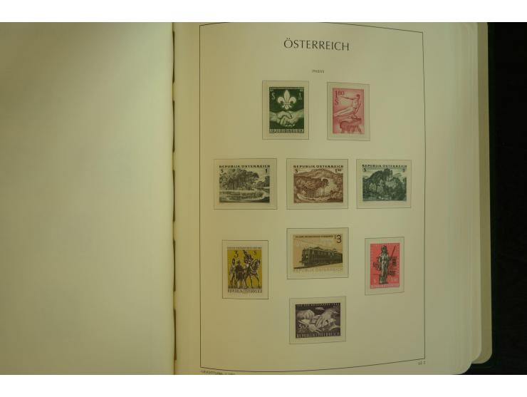 1945/2004, postfrische kpl. Sammlung mit Mi.-Nr. 772-75B, 772-75 KLB, VI-VII (Fotoattest Raybaudi) etc.