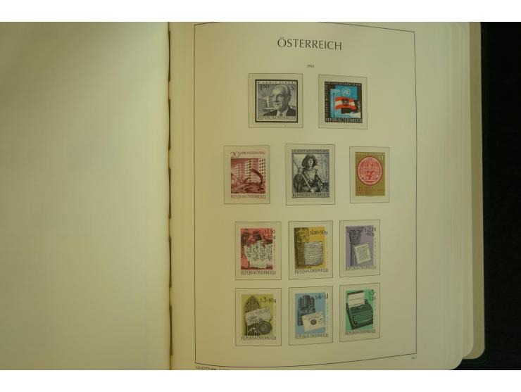 1945/2004, postfrische kpl. Sammlung mit Mi.-Nr. 772-75B, 772-75 KLB, VI-VII (Fotoattest Raybaudi) etc.