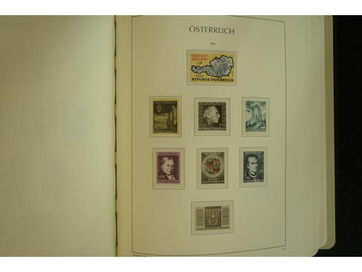 1945/2004, postfrische kpl. Sammlung mit Mi.-Nr. 772-75B, 772-75 KLB, VI-VII (Fotoattest Raybaudi) etc.