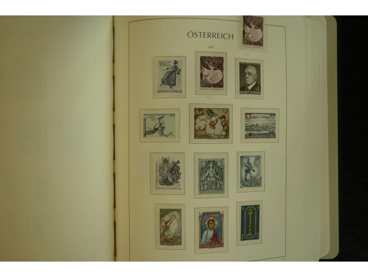 1945/2004, postfrische kpl. Sammlung mit Mi.-Nr. 772-75B, 772-75 KLB, VI-VII (Fotoattest Raybaudi) etc.