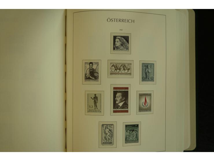 1945/2004, postfrische kpl. Sammlung mit Mi.-Nr. 772-75B, 772-75 KLB, VI-VII (Fotoattest Raybaudi) etc.