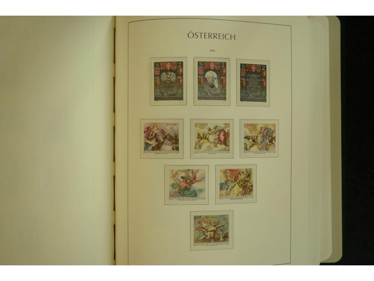 1945/2004, postfrische kpl. Sammlung mit Mi.-Nr. 772-75B, 772-75 KLB, VI-VII (Fotoattest Raybaudi) etc.