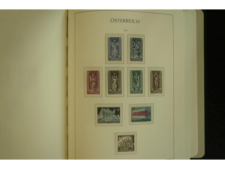 1945/2004, postfrische kpl. Sammlung mit Mi.-Nr. 772-75B, 772-75 KLB, VI-VII (Fotoattest Raybaudi) etc.