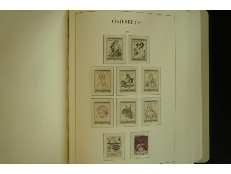 1945/2004, postfrische kpl. Sammlung mit Mi.-Nr. 772-75B, 772-75 KLB, VI-VII (Fotoattest Raybaudi) etc.