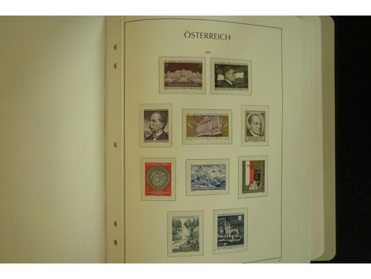 1945/2004, postfrische kpl. Sammlung mit Mi.-Nr. 772-75B, 772-75 KLB, VI-VII (Fotoattest Raybaudi) etc.