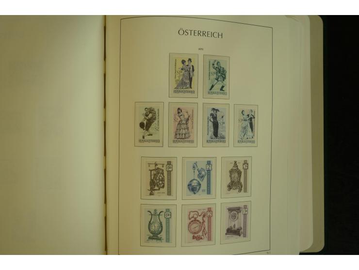 1945/2004, postfrische kpl. Sammlung mit Mi.-Nr. 772-75B, 772-75 KLB, VI-VII (Fotoattest Raybaudi) etc.