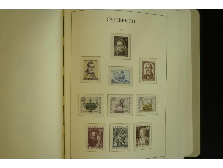 1945/2004, postfrische kpl. Sammlung mit Mi.-Nr. 772-75B, 772-75 KLB, VI-VII (Fotoattest Raybaudi) etc.