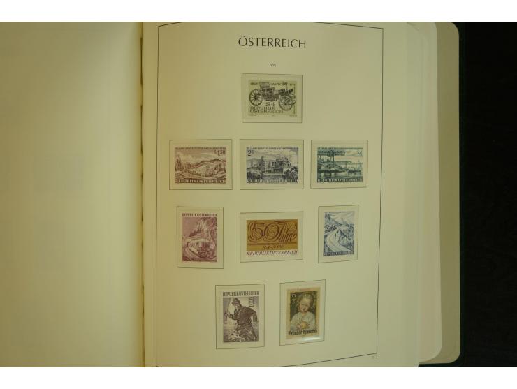 1945/2004, postfrische kpl. Sammlung mit Mi.-Nr. 772-75B, 772-75 KLB, VI-VII (Fotoattest Raybaudi) etc.