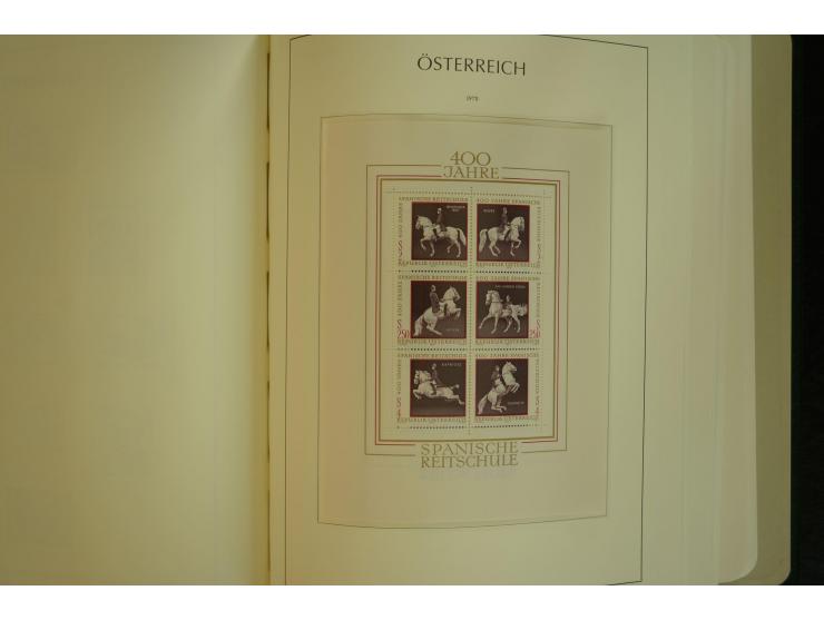 1945/2004, postfrische kpl. Sammlung mit Mi.-Nr. 772-75B, 772-75 KLB, VI-VII (Fotoattest Raybaudi) etc.