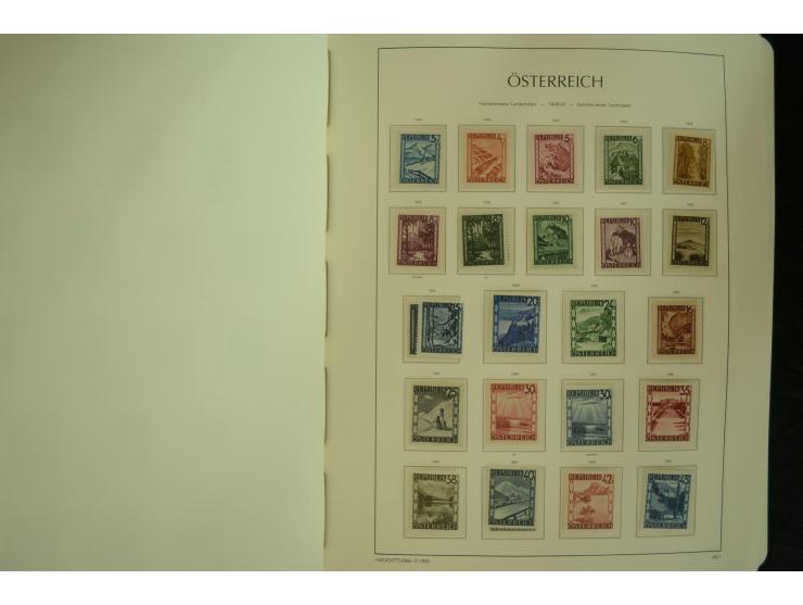 1945/2004, postfrische kpl. Sammlung mit Mi.-Nr. 772-75B, 772-75 KLB, VI-VII (Fotoattest Raybaudi) etc.