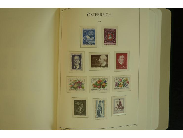 1945/2004, postfrische kpl. Sammlung mit Mi.-Nr. 772-75B, 772-75 KLB, VI-VII (Fotoattest Raybaudi) etc.