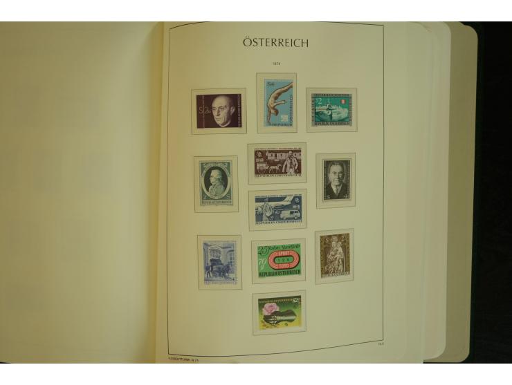1945/2004, postfrische kpl. Sammlung mit Mi.-Nr. 772-75B, 772-75 KLB, VI-VII (Fotoattest Raybaudi) etc.