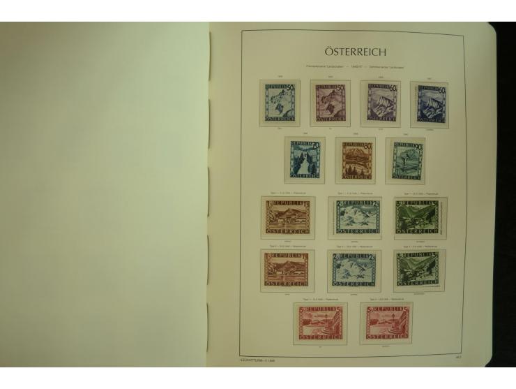 1945/2004, postfrische kpl. Sammlung mit Mi.-Nr. 772-75B, 772-75 KLB, VI-VII (Fotoattest Raybaudi) etc.